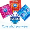 Skins Premium Assorted Latex Condoms Pack 16 pcs - Mixed Textures &amp; Ultra-Thin
