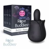 Creative Conceptions Skins Rose Buddies Bums N Roses Intimate Rotating Vibrator, Juodas