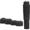 Gc By Shots Soft Touch Mini Pocket Vibe by Shots - 4-Head Compact Massager ABS/PU