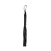 Xplay By Allure Sportsheets Padded Whip with Quilted Handle - Juodas, Ergonomic Grip