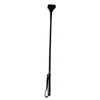 Sportsheets The Seducer Y-Tip Leather Crop 66cm Long Handle Juodas