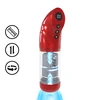 Pumped By Shots StrokeMate Metallic Raudona Rotating Suction Intimate Device, Automatic Pump