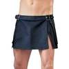 Svenjoyment Gladiator Men's Skirt S/M Juodas with Buckles &amp; Pockets
