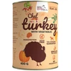 SYTA MICHA Chef kalakutiena with vegetables Junior – drėgnas ėdalas šunims – 400g