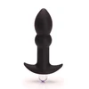 Tantus Perfect Butt Plug Plus Juodas Silicone Vibrating Plug 3 Modes