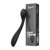 Teazers Flexible Curve Intimate Massager Atsparus vandeniui 5 Modes Violetinė