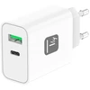 „Techly IPW-USB-30WACG“ mobiliųjų įrenginių įkroviklis, universalus, greitas įkrovimas patalpose.