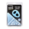 Doc Johnson The Code Silicone Support Ring &amp; Bandana Set Light Mėlyna by Rock Solid