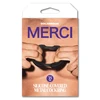 Doc Johnson The Paradox Silicone-Metal 35mm Comfort Band Juodas Ring by CalExotics