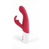 Ticklervibes Tickler Ruby Rabbit Intimate Device Magenta Silicone 225mm Dual Motor