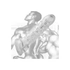 Xr Brands Tom of Finland Textured Extension Sleeve Silicone Juodas 16cm