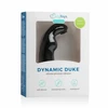 TOYJOY Dynamic Duke Ribbed Silicone Intimate Massager Juodas