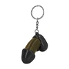 Shots ToyJoy Super John Keychain Juodas - Fun Character Priedas