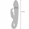 TOYJOY Taygeta Dual-Action Silicone Intimate Device, Rechargeable, Violetinė