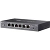 Šakotuvas TP-Link Omada ES206GP tinklo komutatorius, valdomas gigabito eternetas (10/100/1000), maitinimas per eternetą (PoE), Juodas