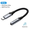 Ausinių lizdo USB-C adapteris iki 3.5 mm Vention BGJHA 0.1 m