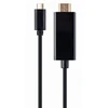 GEMBIRD USB-C male to HDMI-male adapter 4K 30Hz 2m juodas