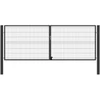 Vartai su dviem stulpais 1730x3000 mm (Ral7016)