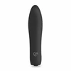 Velvet Vibe Juodas - Compact Intimate Stimulation Device, 10 Modes