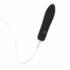 Velvet Vibe Juodas - Compact Intimate Stimulation Device, 10 Modes
