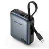Powerbank Vention FHEH0 10000mAh 30W (Pilka)