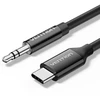 Vention USB-C į 3.5mm garso adapteris 1.5m juodas