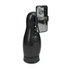 Pumped By Shots Virtuo Suction &amp; Vibration Intimate Device with Phone Mount Gun Metal