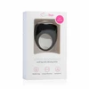 Vivid Silicone Intimate Ring with Removable Bullet Vibrator Juodas