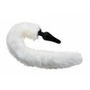 XR Brands Baltas Fox Tail &amp; Ears Costume Set - Soft Faux Fur, Silicone Plug