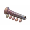 XR Brands Deep Invader Silicone Tentacle with Removable Eggs, Multicolor