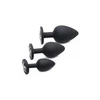 XR Brands Dirty Words Silicone Plug Set - 3 Sizes, Tapered Shape