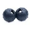 XR Brands Dragon's Orbs Silicone Magnetic Sphere Set, Juodas, 2pcs