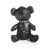 XR Brands Gimp Bear Juodas - Vegan Leather Decorative Plush Model