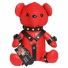 XR Brands Gimp Bear Raudona Vegan Leather Collectible Plush Toy