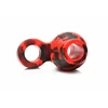 XR Brands Hell Hound Silicone Ball Stretcher Sleeve Raudona 68.6mm