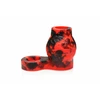 XR Brands Hell Hound Silicone Ball Stretcher Sleeve Raudona 68.6mm