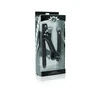 XR Brands Hound Adjustable Silicone Dog Bone Gag Raudona Strap
