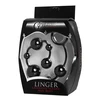XR Brands Linger Graduated Silicone Flexible Anal Beads 30 cm Juodas