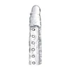 XR Brands Master Series Intimate Extension Sleeve 19 cm Transparent