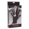 XR Brands Pleasure Poker Multi-Texture Intimate Glove, Juodas, Universal Size