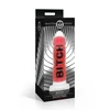 XR Brands Premium Silicone Intimate Machine Raudona 7.3'' Ribbed Suction Cup