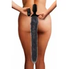 XR Brands Tailz Vibrating Fox Tail Plug Silicone Remote-Controlled Juodas