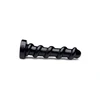 XR Brands The Screw Intimate Machine Juodas with Textured Spiral Design 27 cm