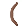 Realrock By Shots You2Toys Double Dong 46 cm Flexible Body-Safe Intimate Priedas
