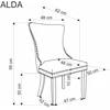 ALDA chair pilkas