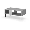 ASENSIO LAW-1 coffee table, light pilkas / juodas