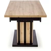 BARETTI coffee table, artisan oak / juodas
