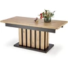 BARETTI coffee table, artisan oak / juodas