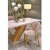 BASSO chair honey oak / CREMONA 14 (beige)