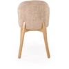 BASSO chair honey oak / CREMONA 14 (beige)